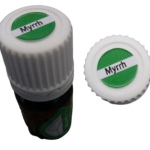 Essential oil cap stickers