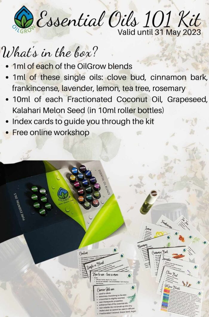 Essential Oils 101 Kit - Oilgrow