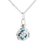 Stainless Steel Round Diffuser Necklace