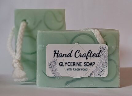 Cedarwood Soap on a Rope